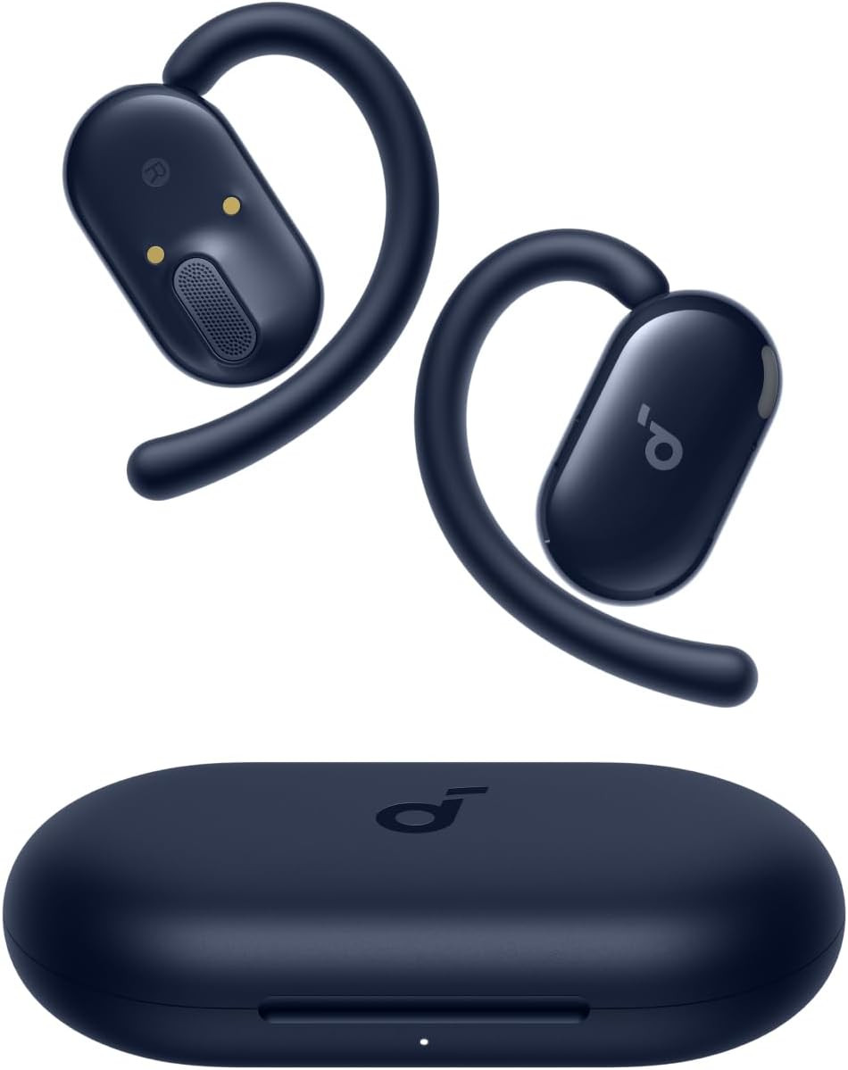 Soundcore V20I by Open-Ear Headphones, Adjustable Ear Hooks, Ultra-Comfort, Snu