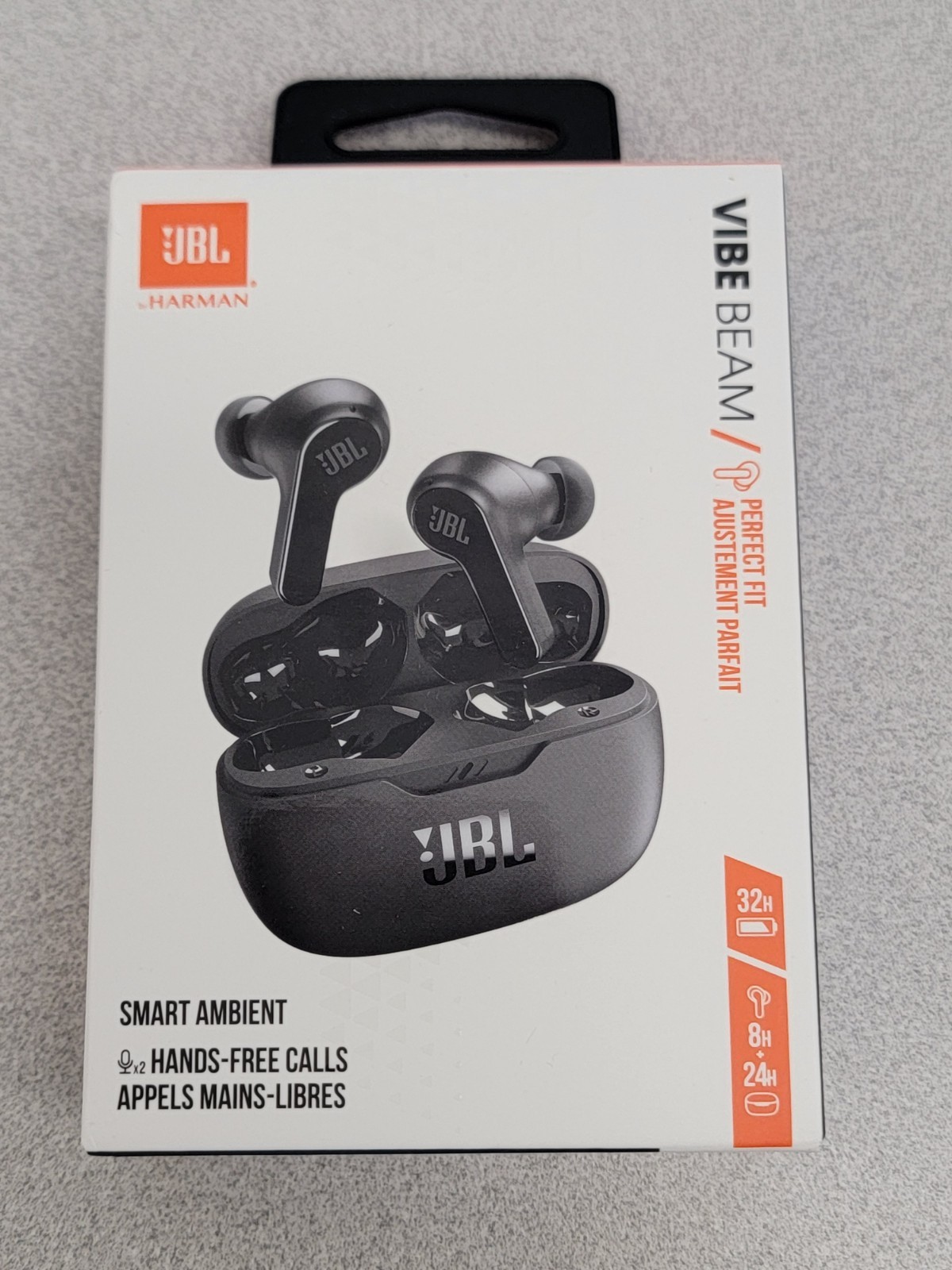 JBL Vibe Beam, True Wireless Noise Cancelling Earbuds, Up to 32 Hours of Battery