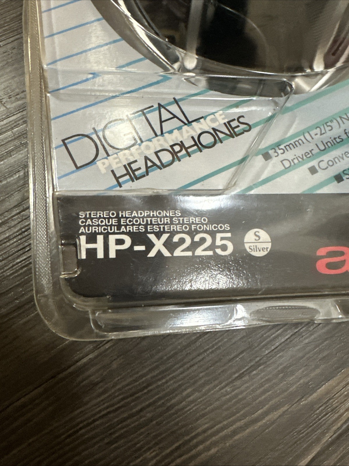 Vintage AIWA Foldable Digital Performance Headphones NOS AIWA HP-X225 Sealed NEW
