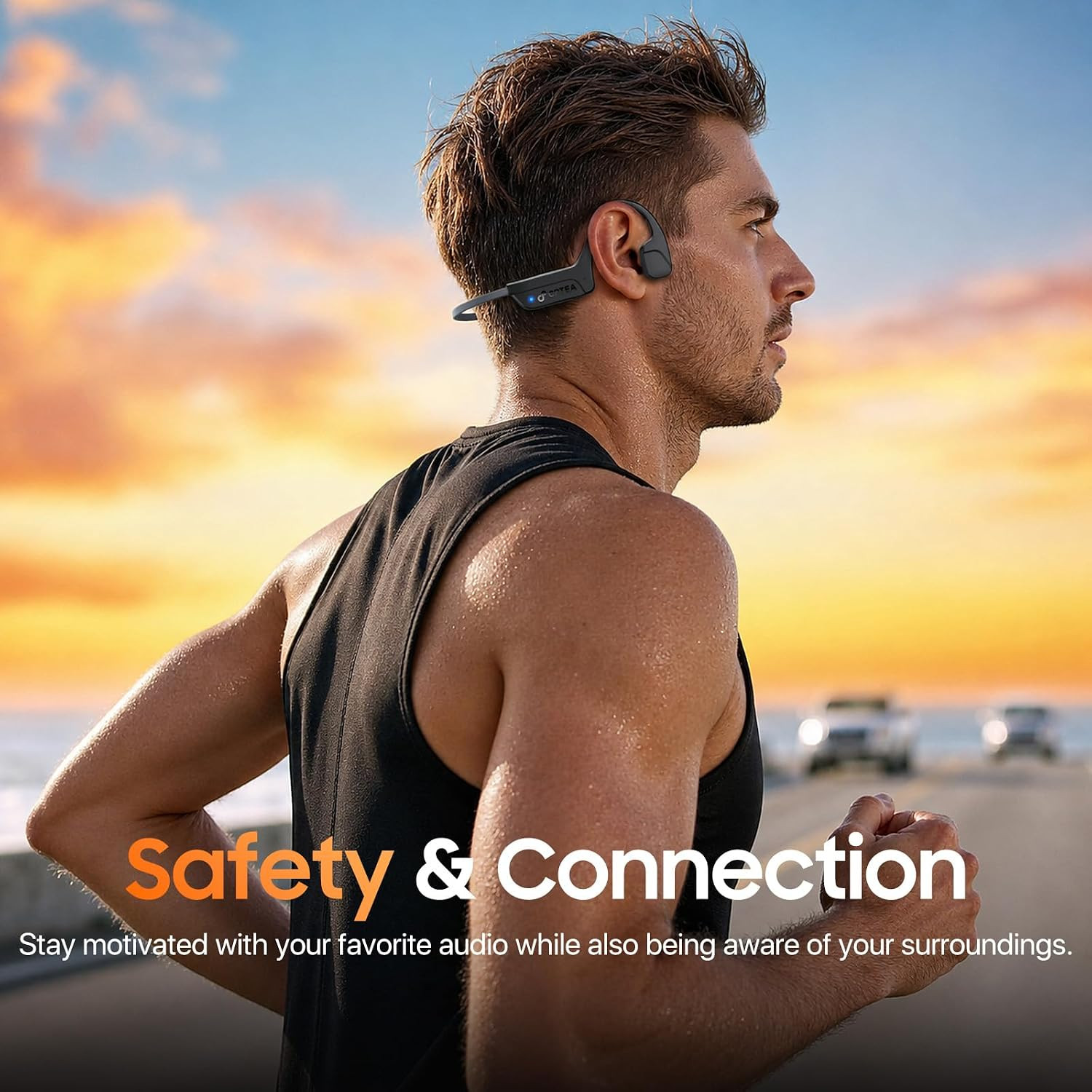 Bone Conduction Headphones, IPX8 Waterproof Swimming Headphones with MP3 Mode 32