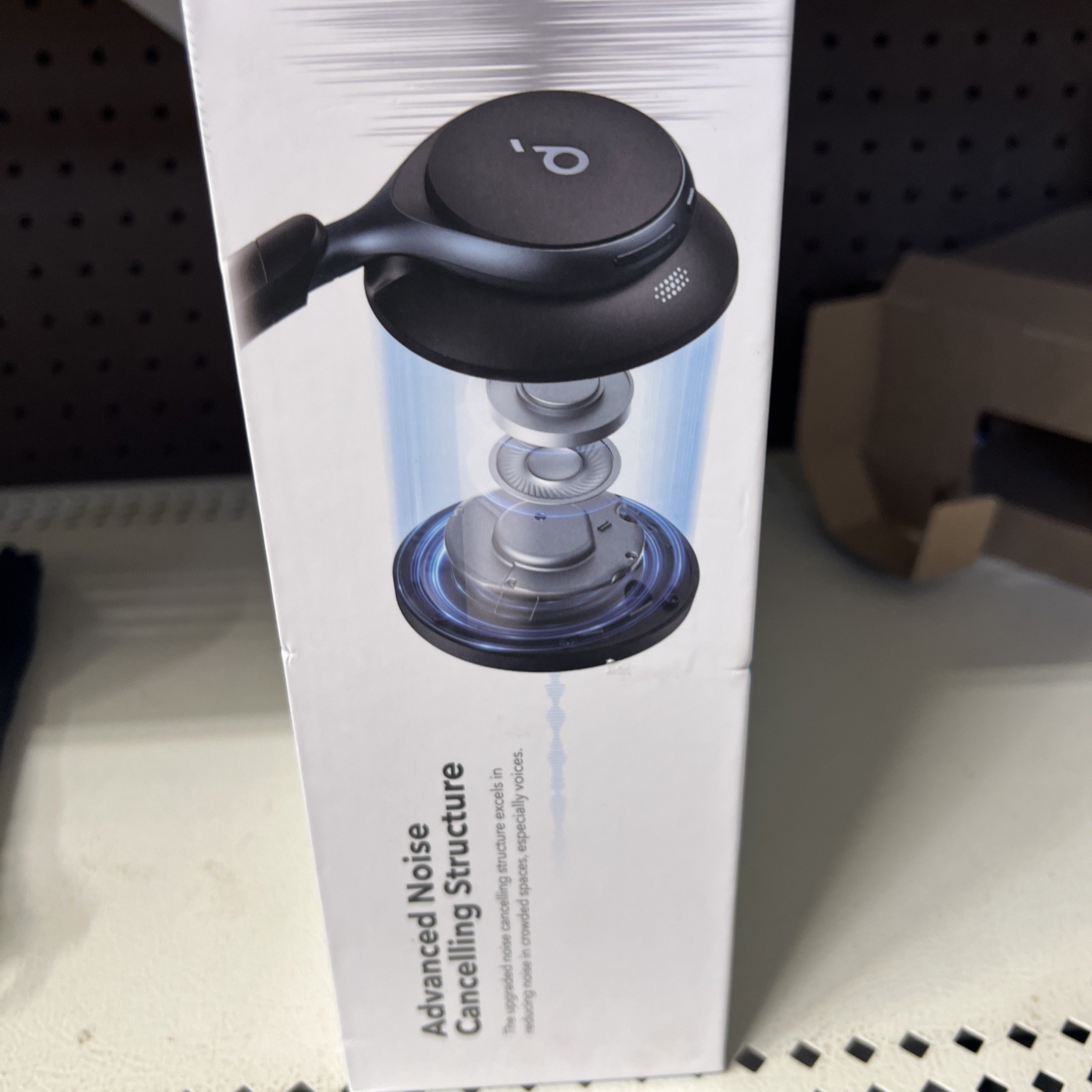 AS IS Soundcore by Anker Space One Over Ear Noise Canceling A3035Z11-HingeBroken