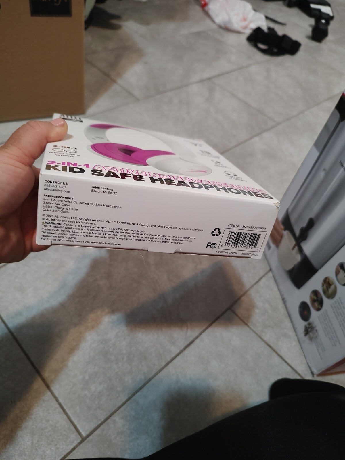 Altec 2 In 1 kids noise cancelling headphones