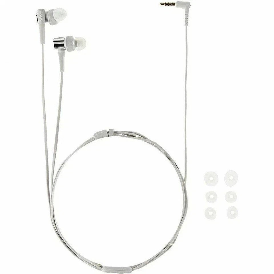 SONY MDR-XB55AP Bass Booster In-Ear Headphones In-line Remote Mic For-2 Colors