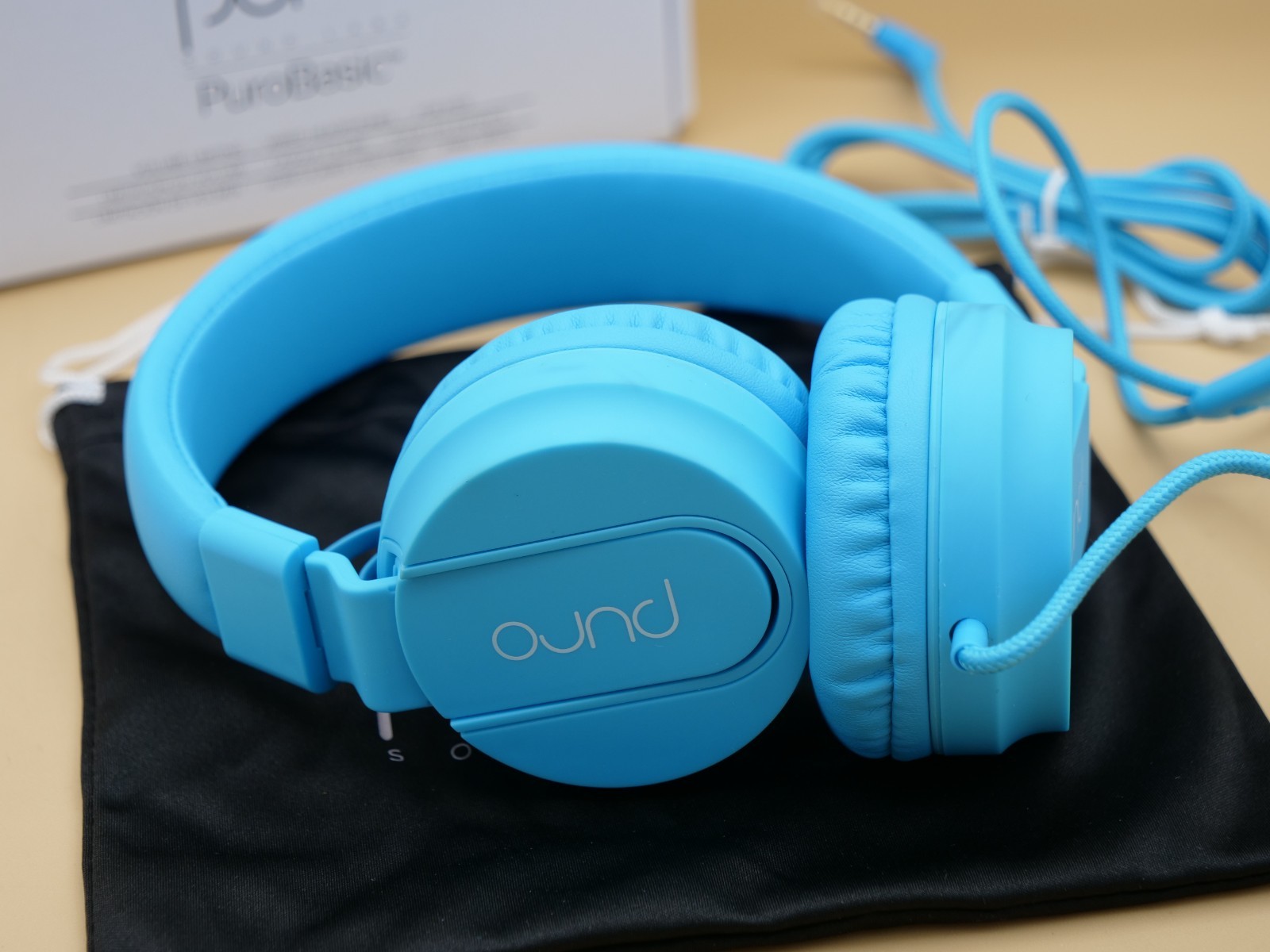 Audio Headphone Sound Labs Puro Basic sound limiting childrens child blue