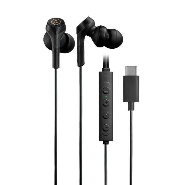 Audio-Technica ATH-CKS330NC BK Noise-Canceling USB Type-C BLACK