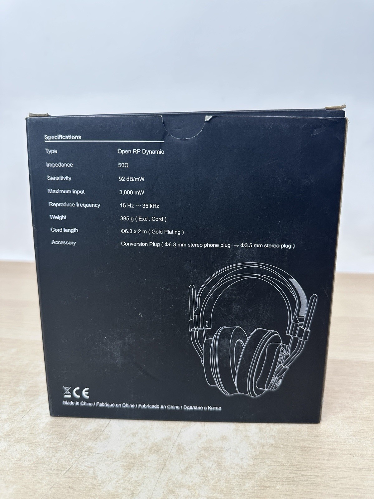 Fostex Massdrop T-X0 Headphones w/ Box – Tested & Working
