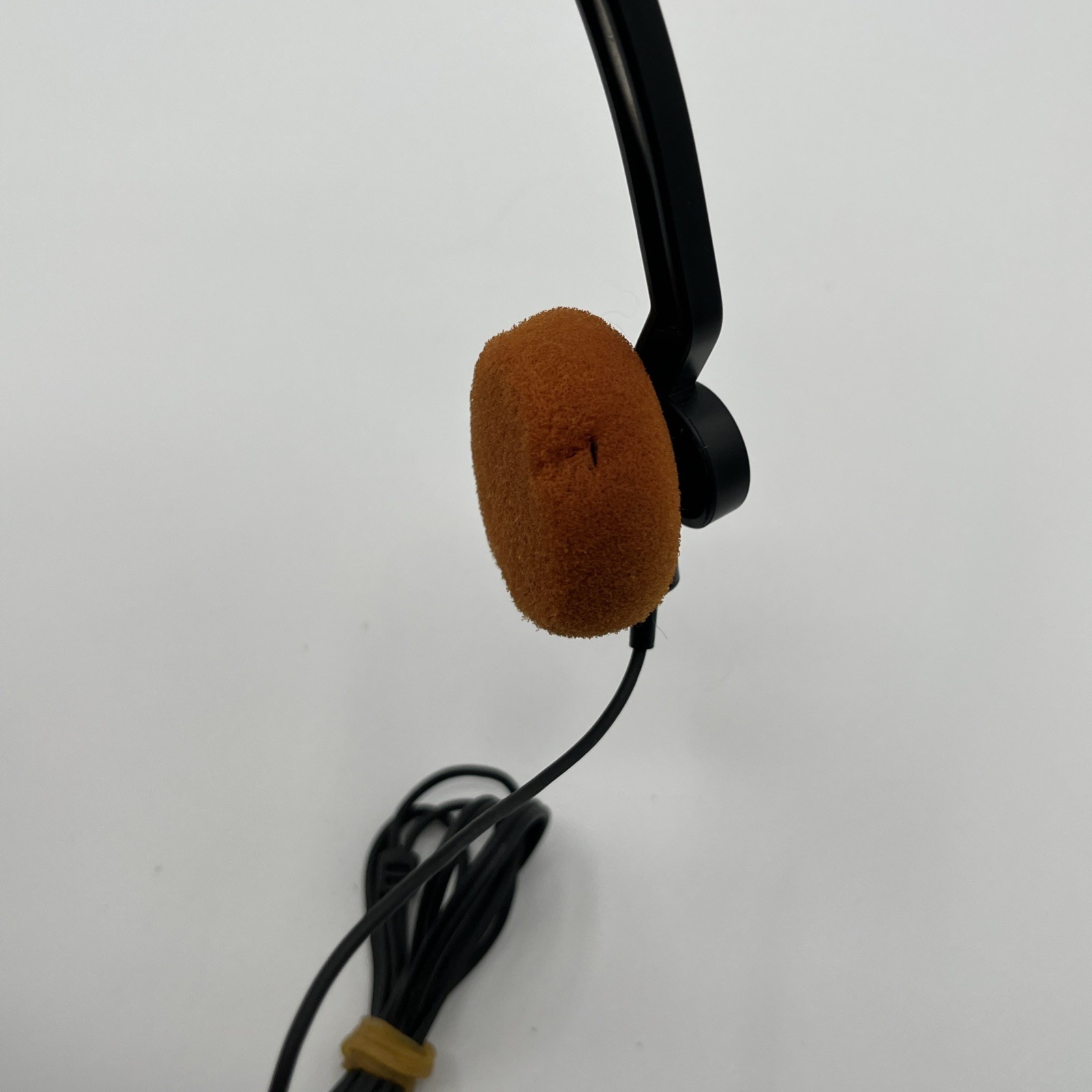 Sony TRH-1 Wired Stereo Headphones 3.5mm Jack for Walkman w/ Orange Pads, Tested