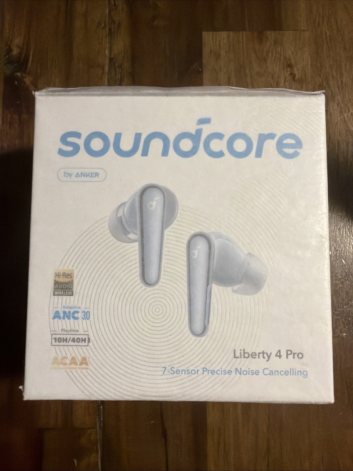 Soundcore Liberty 4 Pro Wireless Earbuds 7Sensor Adaptive ANC3.0 By Anker Blue