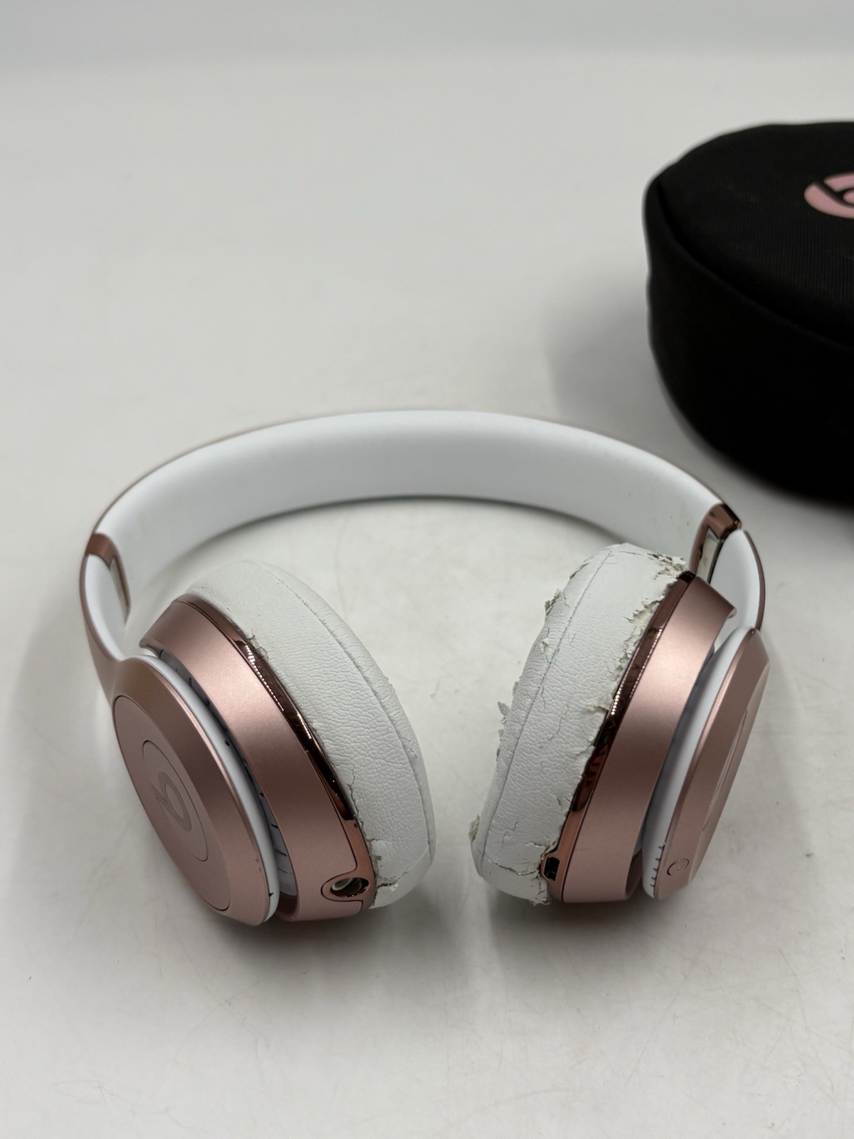 Beats Solo3 Rose Gold On-Ear Headphones Wireless Bluetooth Tested Working *READ*