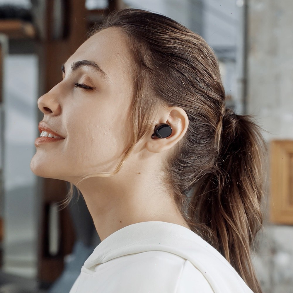 TOZO T6 Bluetooth 5.3 Wireless Earbuds IPX8 Waterproof, Black (Renew)