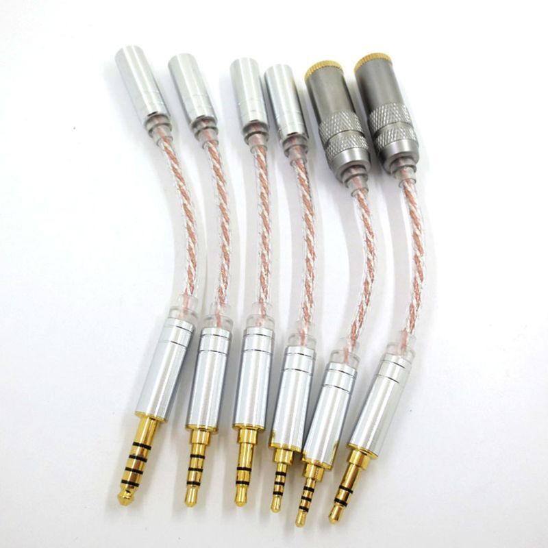 High Quality HIFI 2.5mm Balanced Male to 4.4mm Balanced Male Adapter Cable