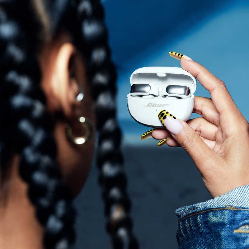 Bose Ultra Open Earbuds Fully Wireless Spatial Audio, Bluetooth Connectivity