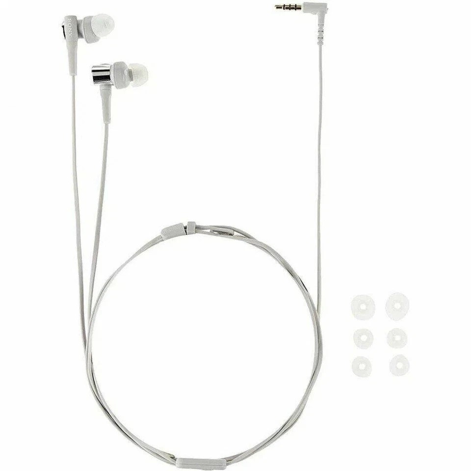 For SONY MDR-XB55AP Bass Booster In-Ear Wired Headphones In-line Remote Mic