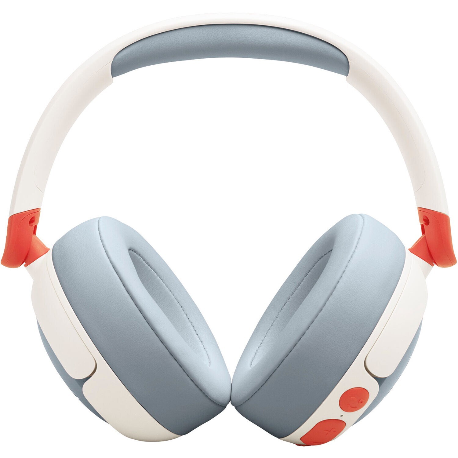 JBL Junior 470NC Noise-Canceling Bluetooth Over-Ear Headphones for Kids (White)