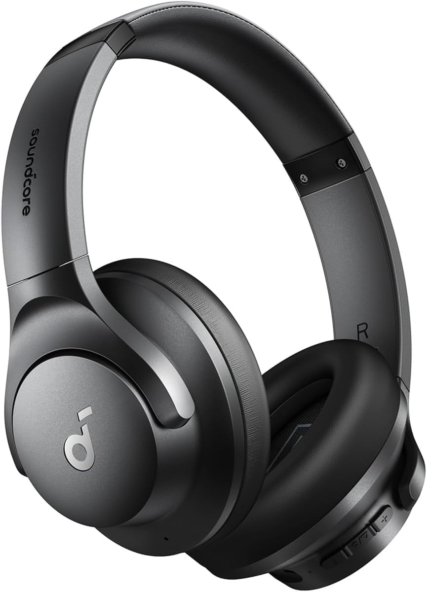 Soundcore Q20I Wireless Noise Cancelling Headphones, 40H Playtime, Hi-Res Audio