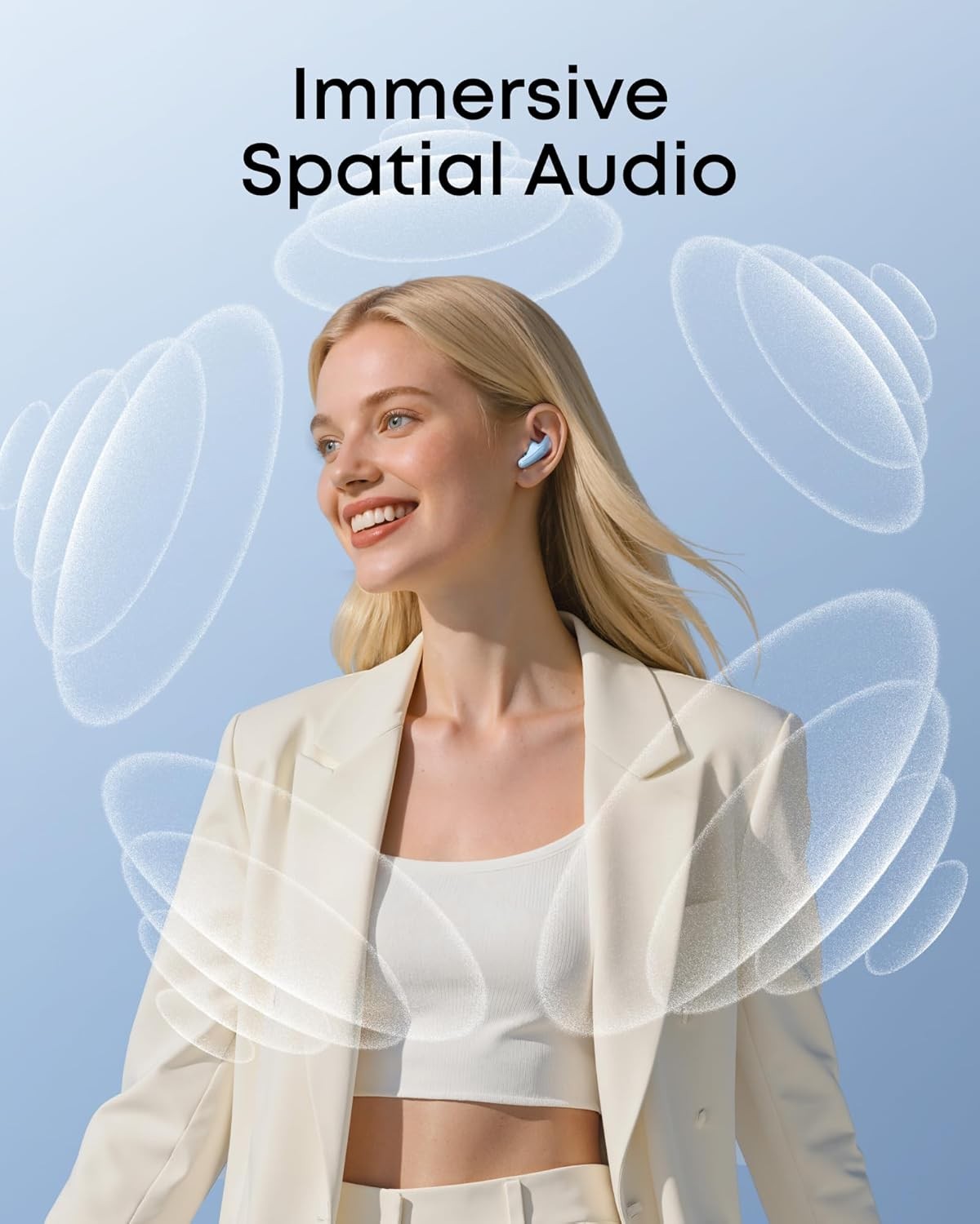 Soundcore Liberty Buds by Anker, Semi-in-Ear Design, Translation Earbuds