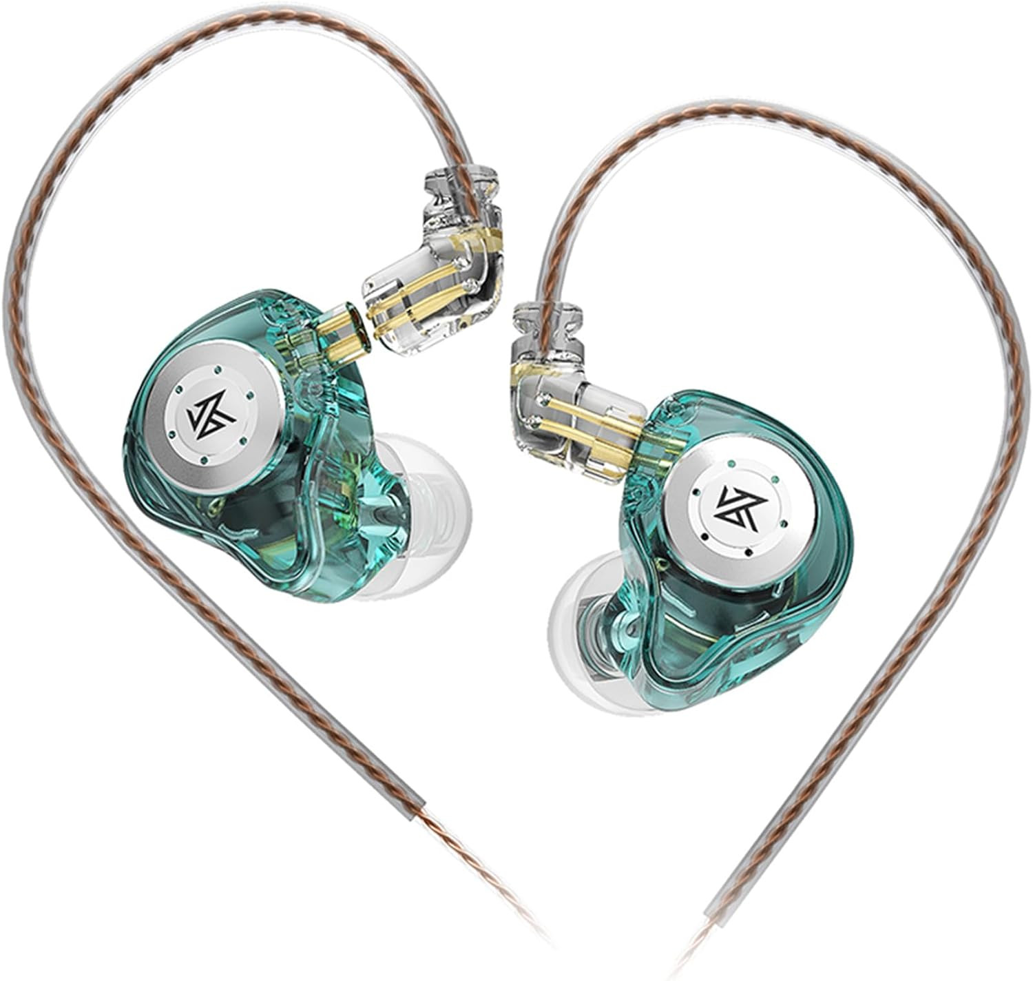 keephifi KZ EDX Pro in Ear Monitors KZ Headphones IEM Earphones with Dual DD HiF
