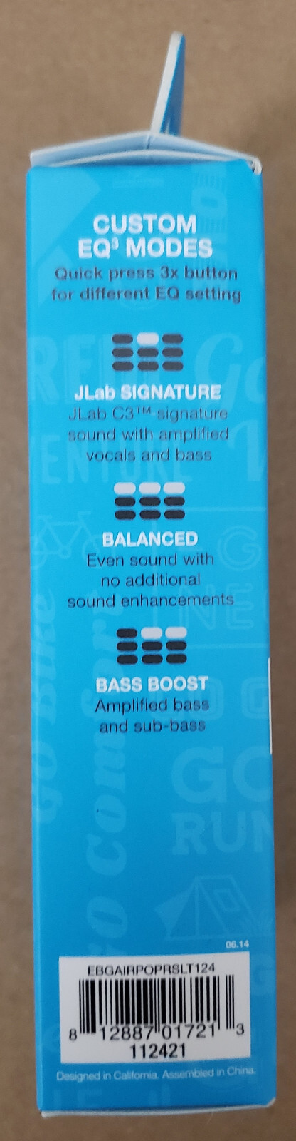 JLab EBGAIRPOPRSLT124 GO Air POP True Wireless In-Ear Headphones – Brand NEW