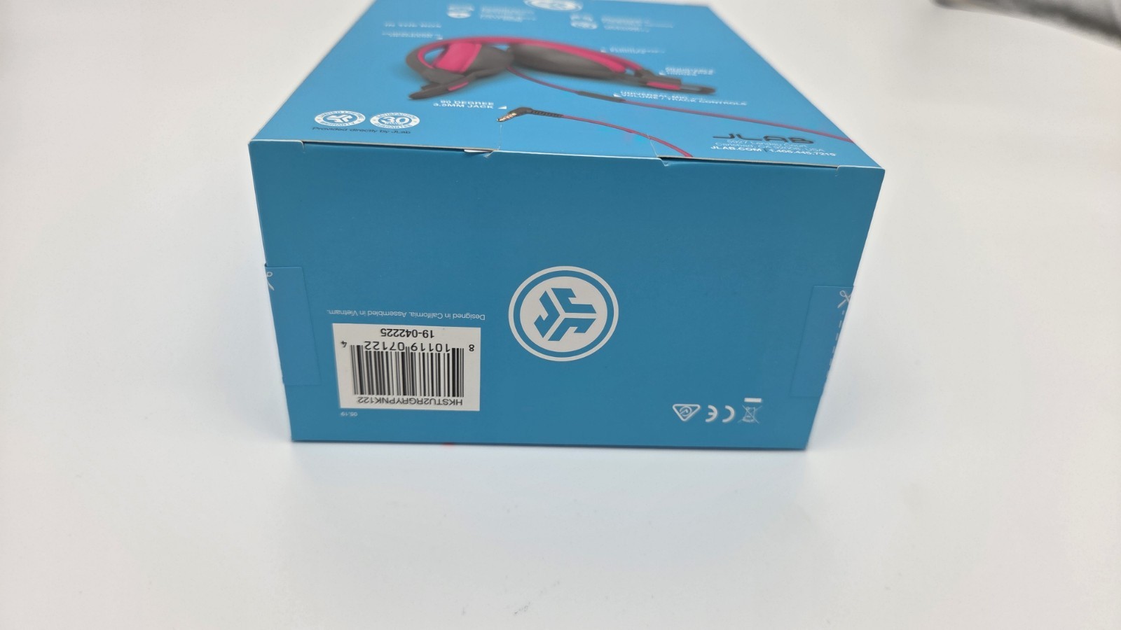 JLab 2pk JBuddies Studio2 Gray & Pink Kids On-Ear Headphones Volume-Limited 85dB