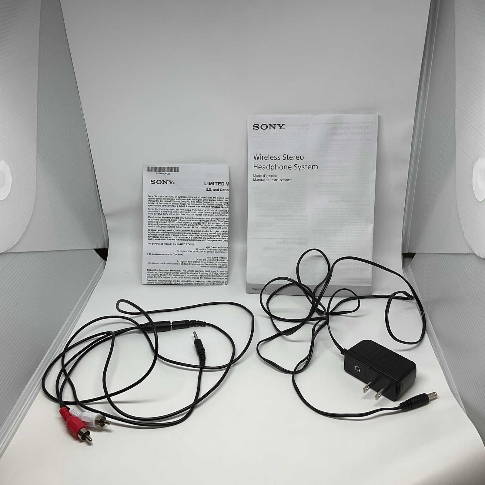 Sony WH-RF400 RF400 Wireless Home Theater Headphones – USED IN BOX