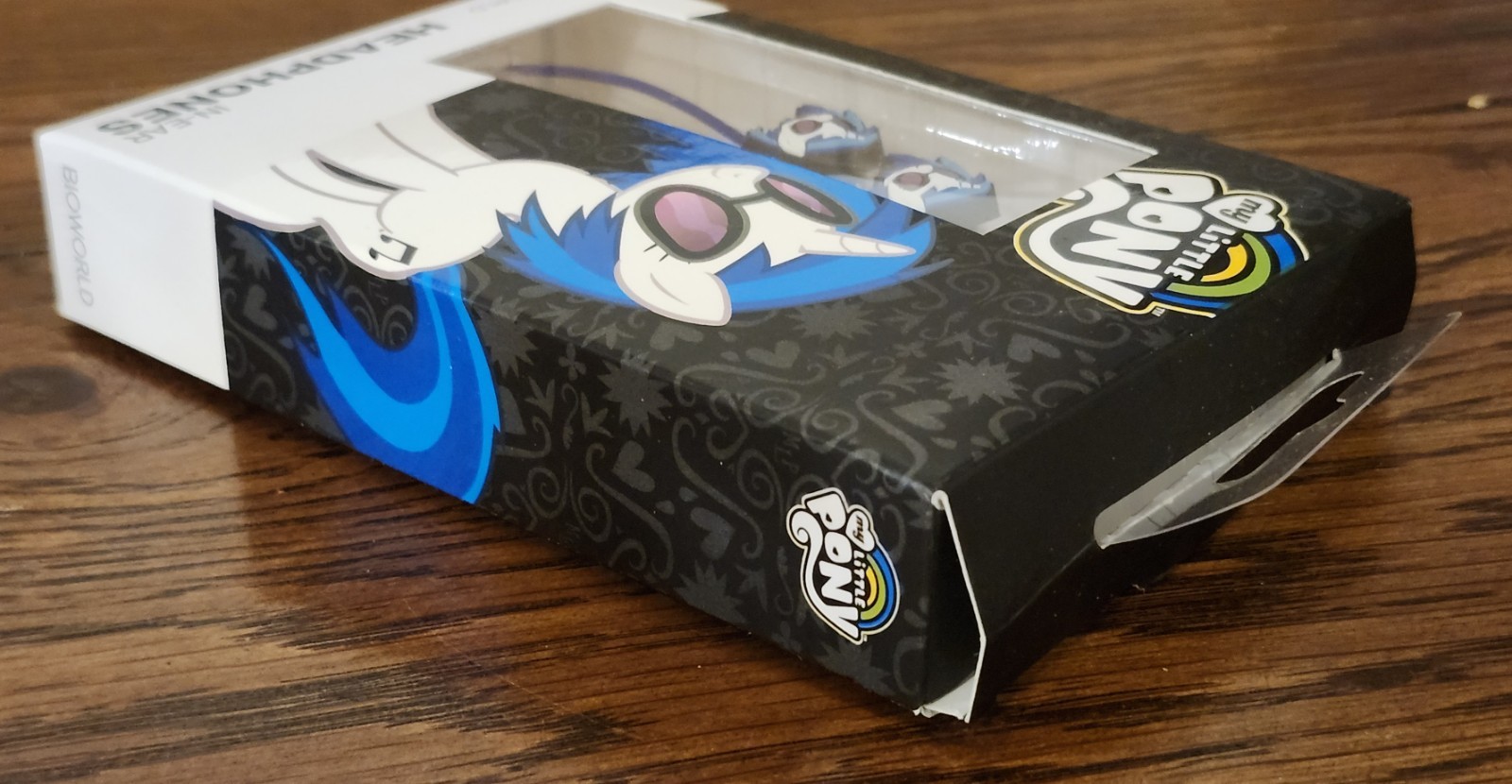 Rare New Bioworld My Little Pony DJ Pon-3 Vinyl Scratch Headphones Earbuds 2013