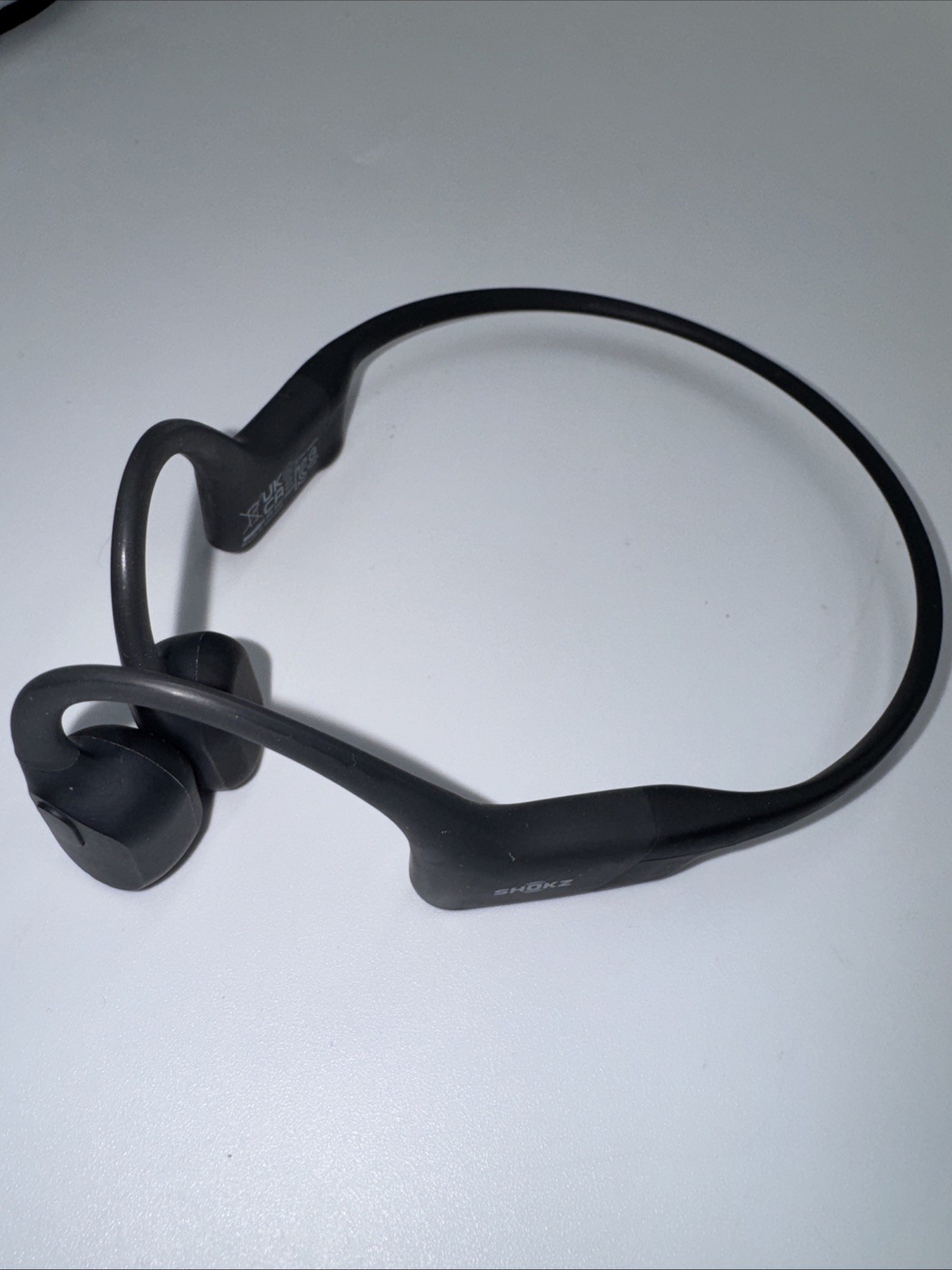 Shokz OpenRun S803 Bone Conduction Open-Ear Headphones Black Rattling Sound Read