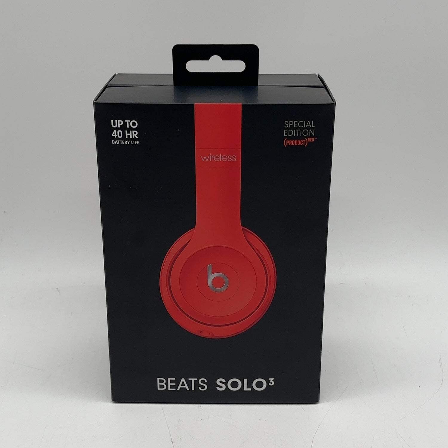 Beats Solo3 Wireless Over-Ear Bluetooth Headphones Citrus Red MX472LL/A