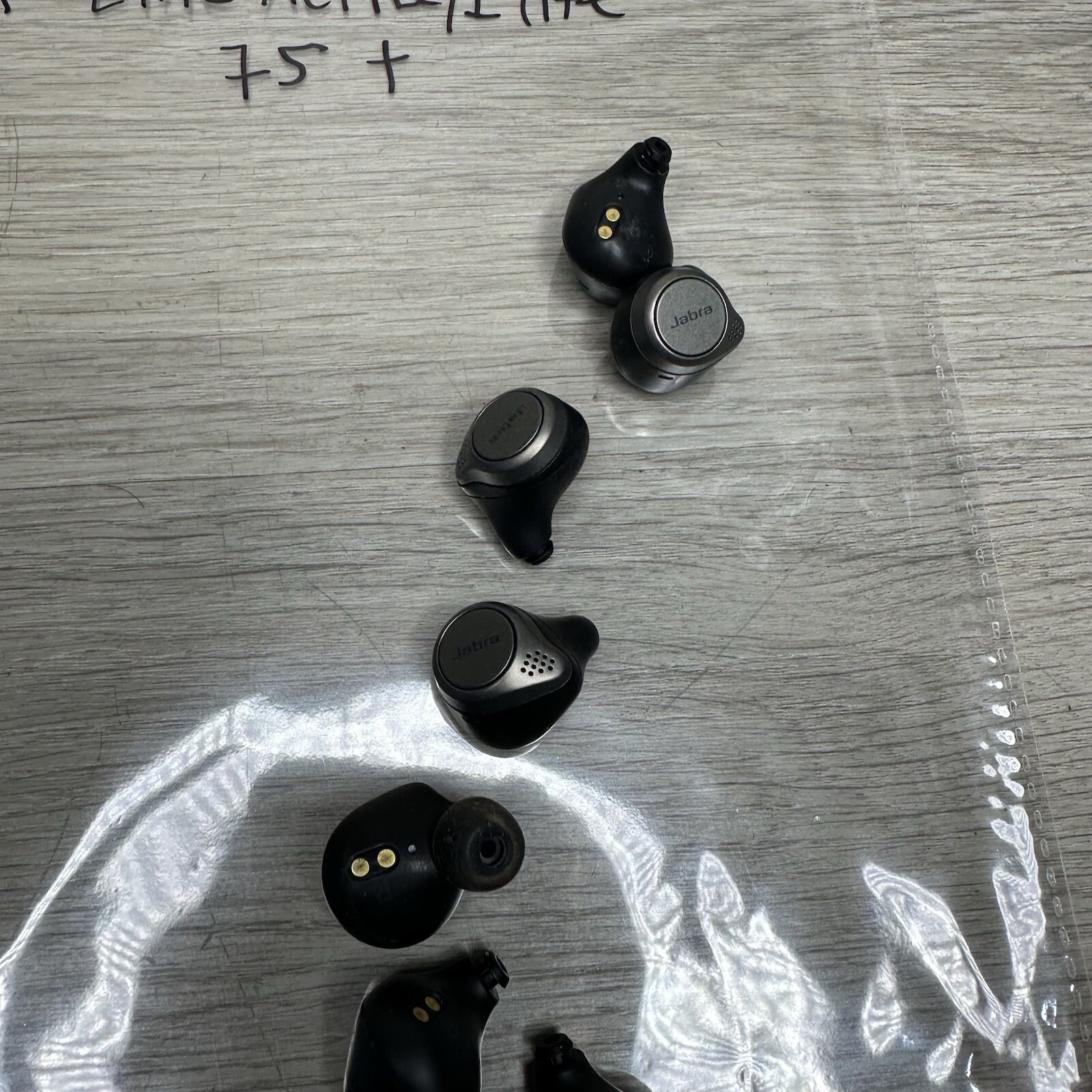 Lot of 4 Pairs + 6 Right Jabra Elite Active/ Elite 75t Wireless Earbuds Untested