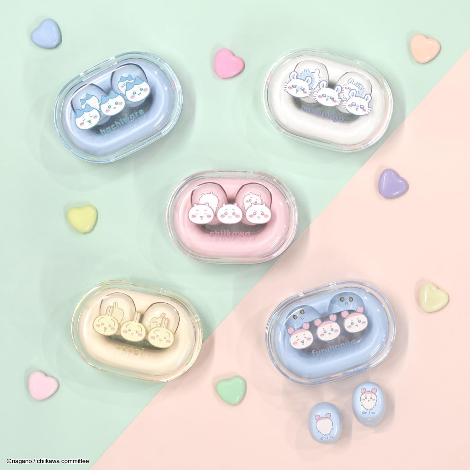 Chiikawa CK-64A Wireless Bluetooth Earphones Pink Gourmandise Japan Limited NEW