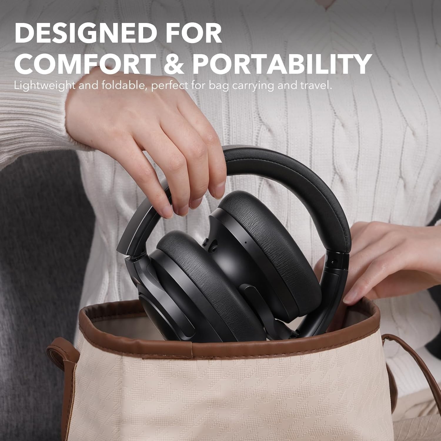 Y8+ Noise Cancelling Headphones Bluetooth, Wireless LDAC Hi-Res Audio, Custom…
