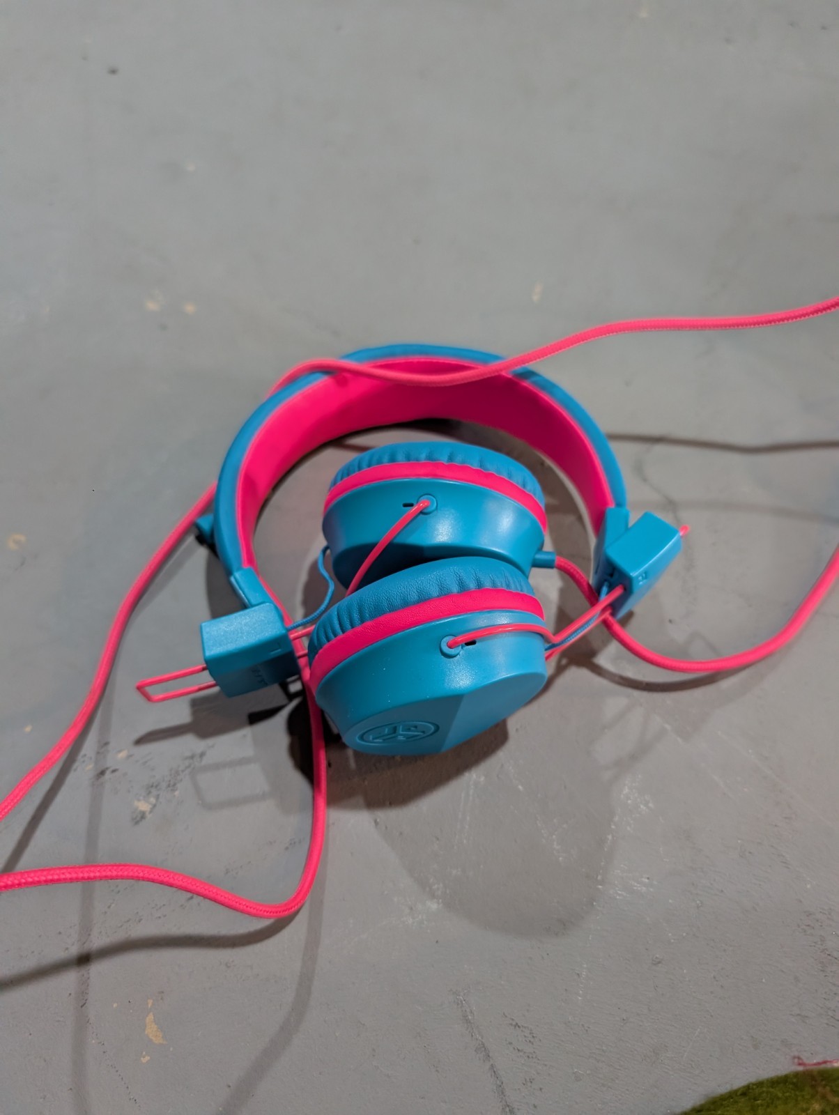 JLab Wired On-Ear Headband Headphones 3.5mm Jack Blue Pink Black