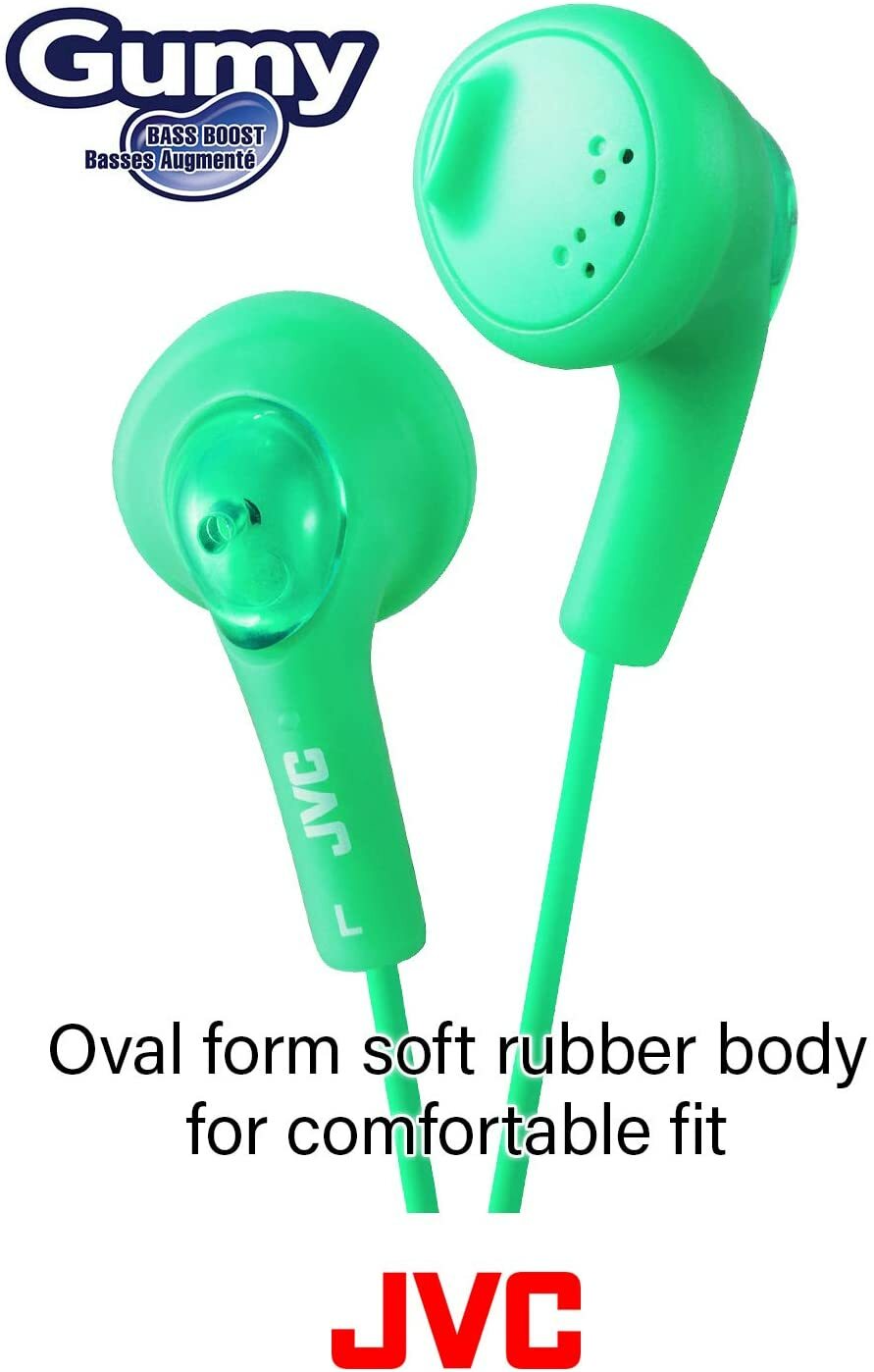 JVC Gumy EarBud Headphones (HA-F160), assorted colors, *NEW* *FREE Shipping*