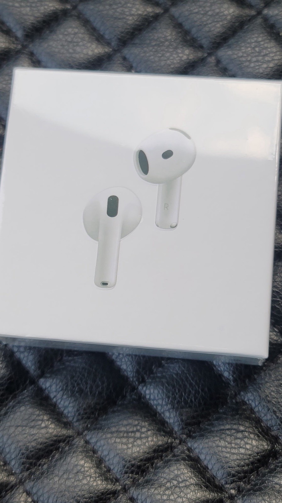 Apple AirPods 4 In-Ear Bluetooth Earbuds w/ ANC USB-C Charging Case White