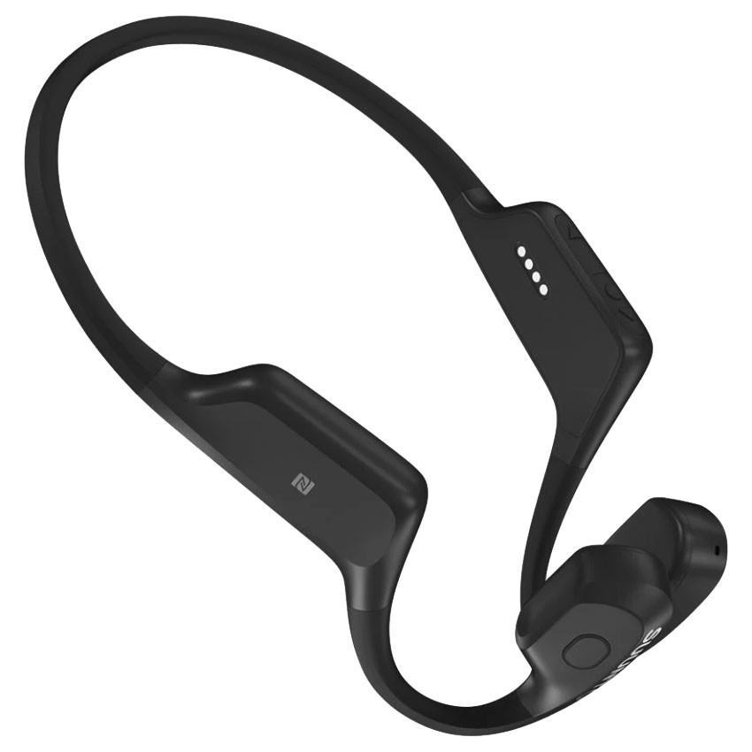 Suunto AQUA Swimming Bone Conduction Bluetooth Headphones with MP3 Player, Black