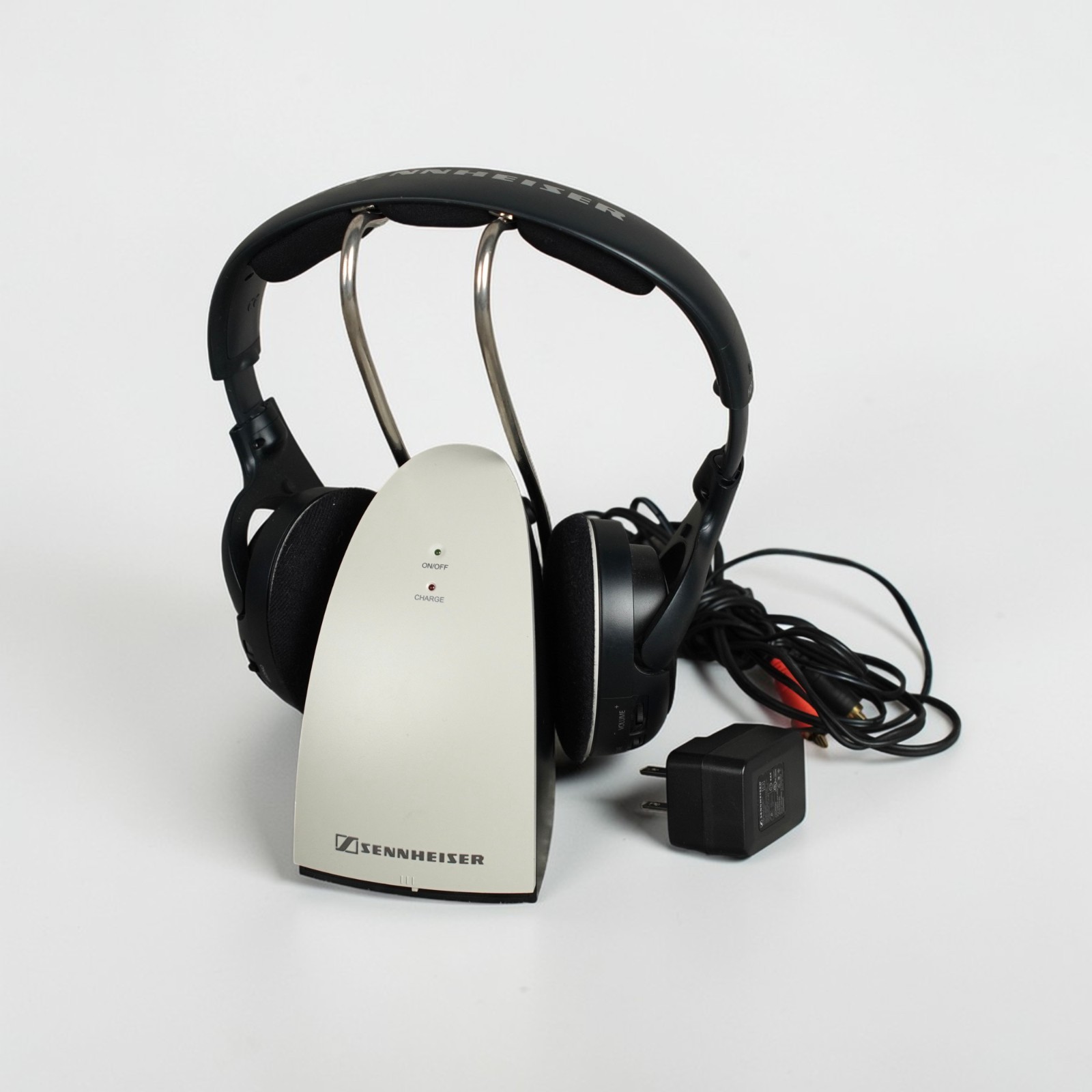 Sennheiser HDR120 Wireless Headphones TR120 Charging Dock Cradle & Power Supply