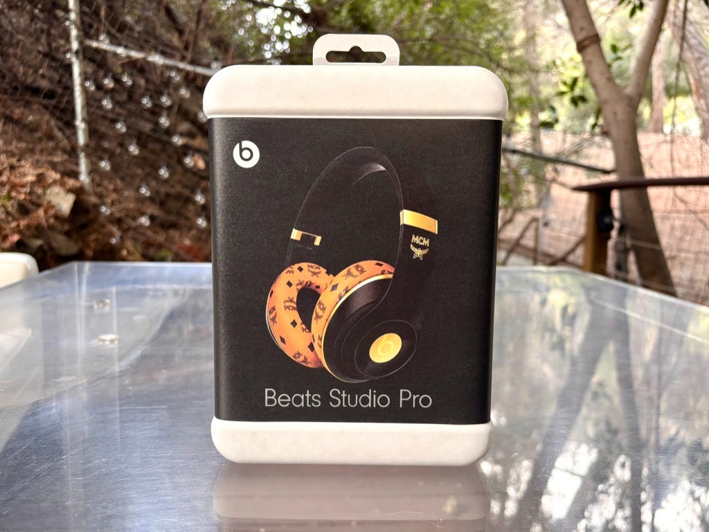 Brand New Beats Studio Pro x MCM Exclusive Collaboration Wireless Headphones