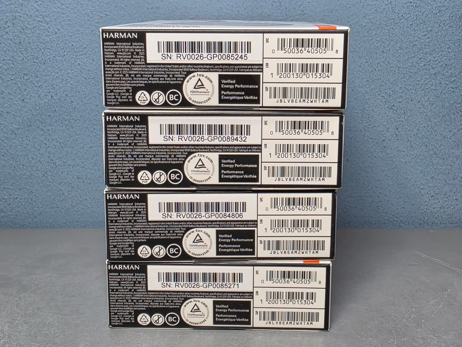 JBL Vibe Beam 2 – Active Noise Cancelling – 40 Hour Battery – New & Sealed