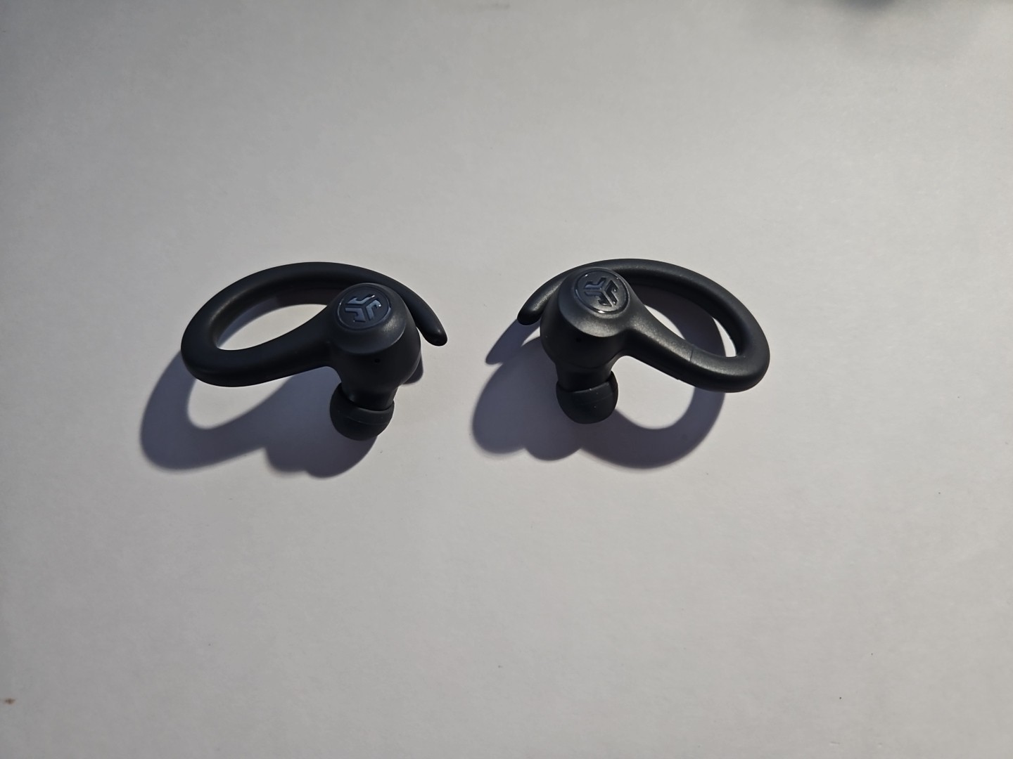 JLab Go Air Sport True Wireless Bluetooth Earbuds with Charging Case – Black