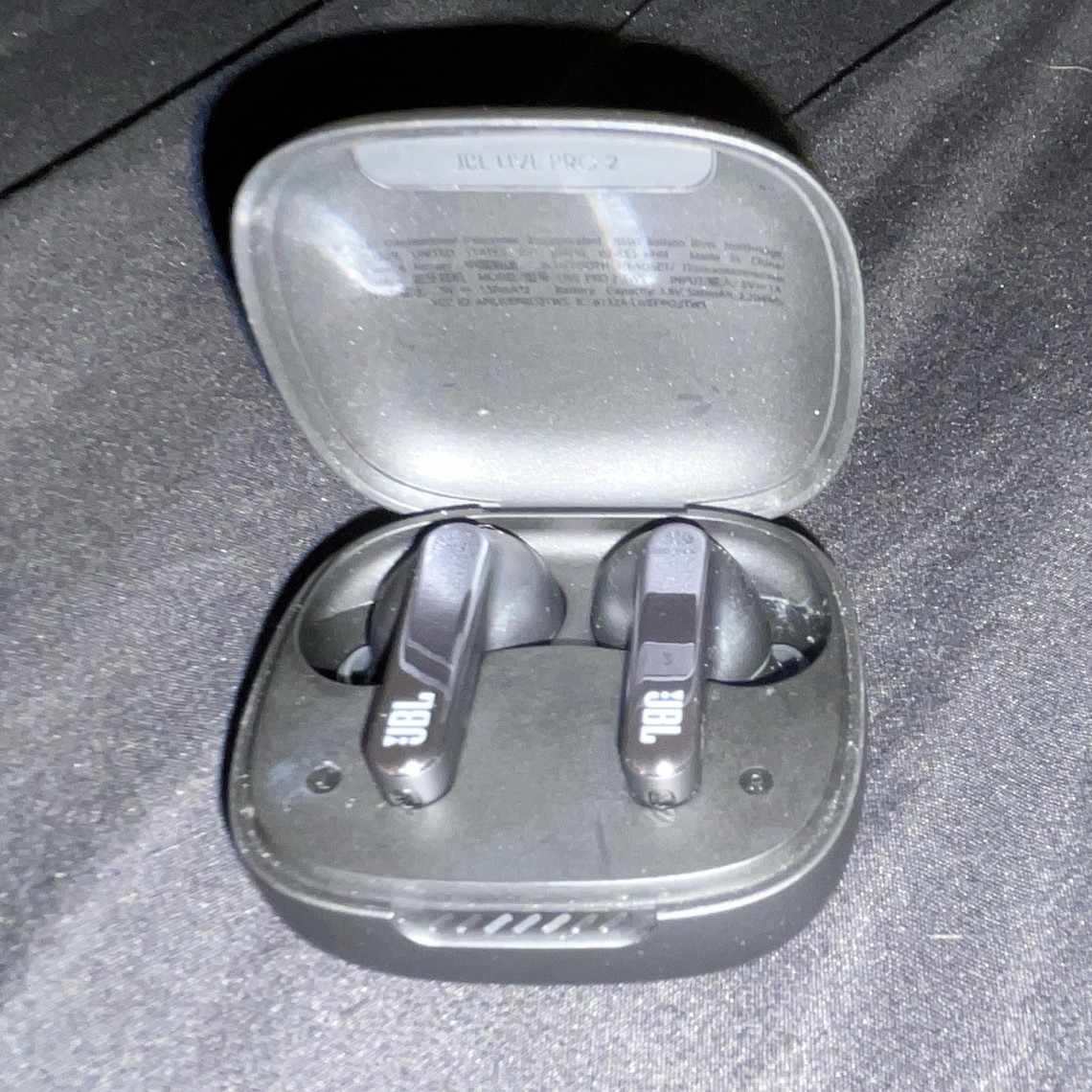 JBL Live Pro 2 True Wireless In-Ear Bluetooth Earbuds, Gray w/ Charging Case