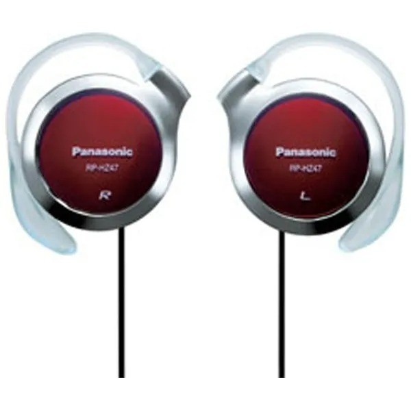 Panasonic Clip Earphone Headphone RP-HZ47 Silver Black Red White Blue w/5 Colors