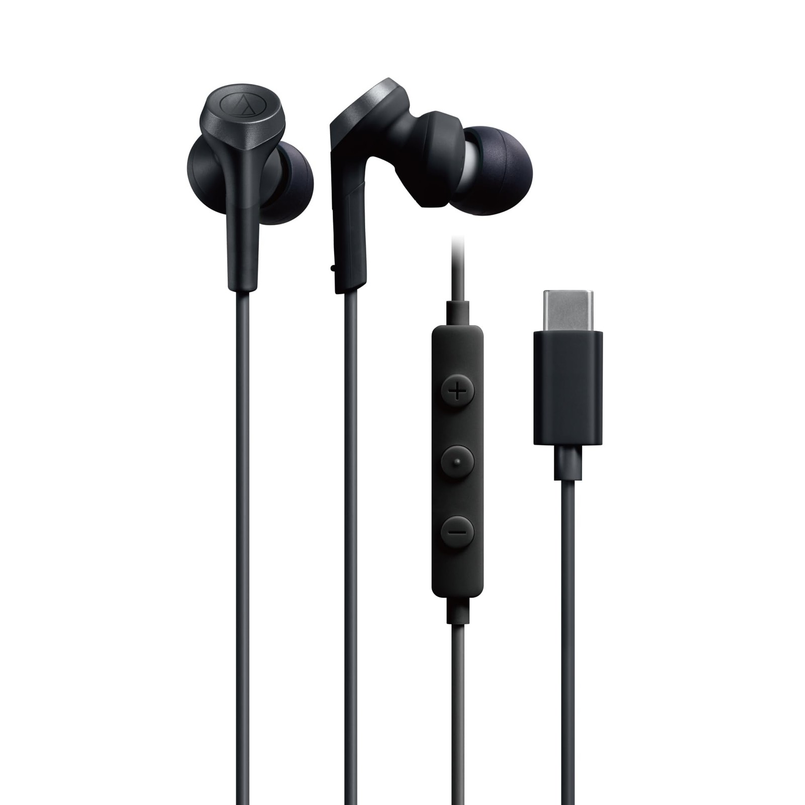 Audio-Technica ATH-CKS330C Black Noise Cancelling In-Ear Headphones SOLID BASS