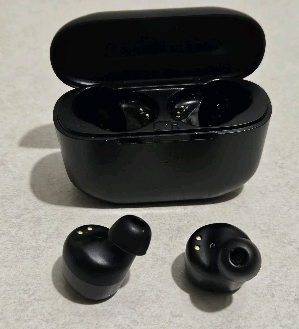 JLab GO Air POP True Wireless In-Ear Headphones – Black – TESTED WORKING