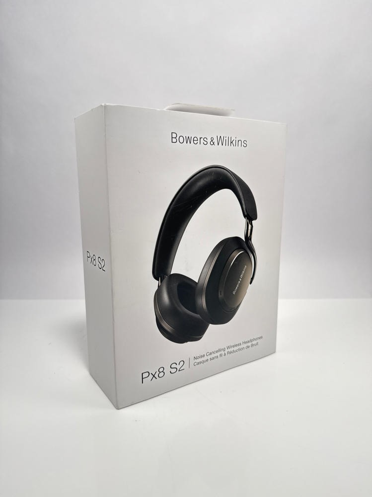 Bowers & Wilkins Px8 S2 Wireless ANC Over-Ear Headphones Onyx Black Hi-Res