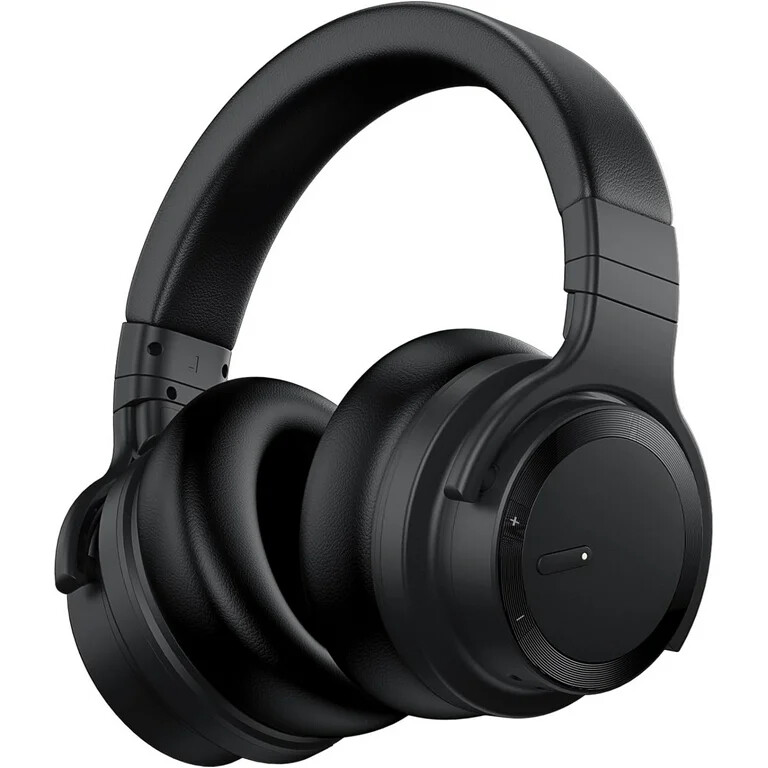 Black USB Noise Canceling Very clear Wireless Headphones