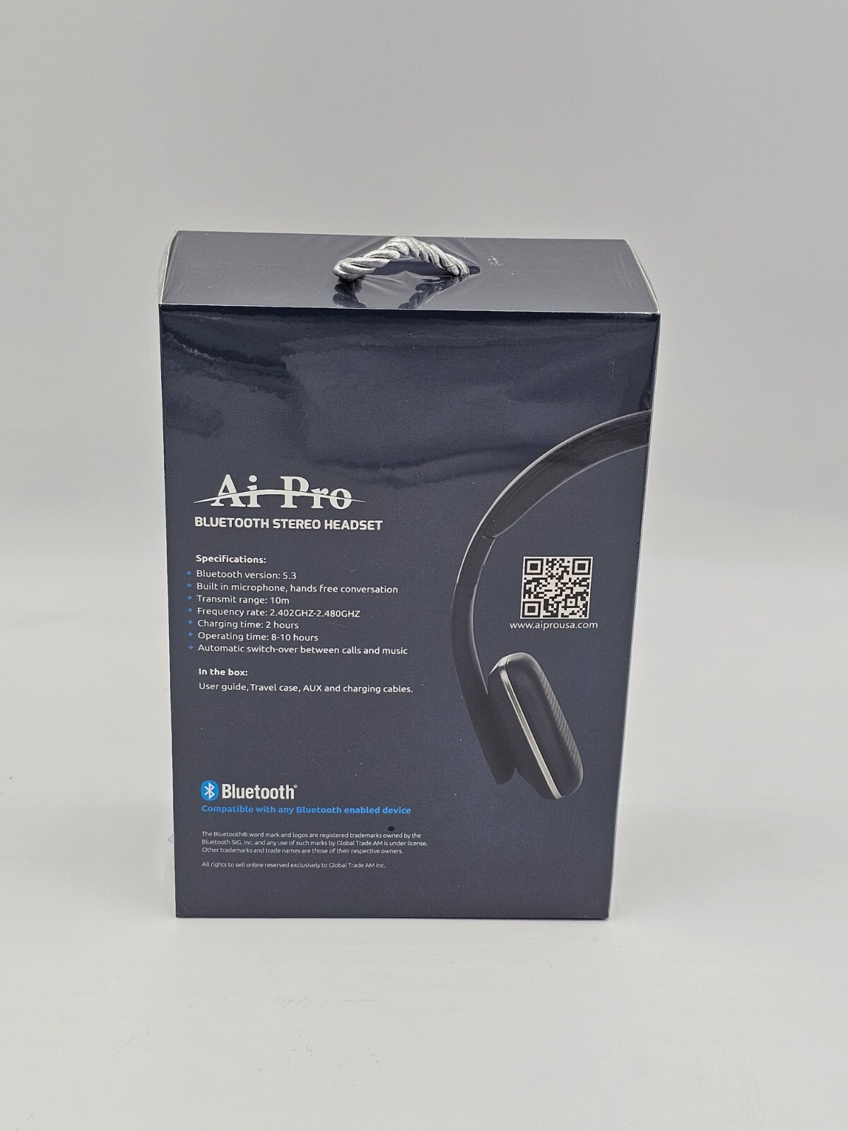 AiPro-200 PLUS BLUETOOTH STEREO HEADPHONES WIRELESS PREMIUM SOUND (PICK COLOR)