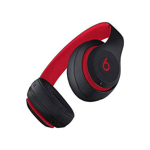 Beats Studio3 Wireless Over Ear Headphones – Defiant Black/ Red (Latest Model)