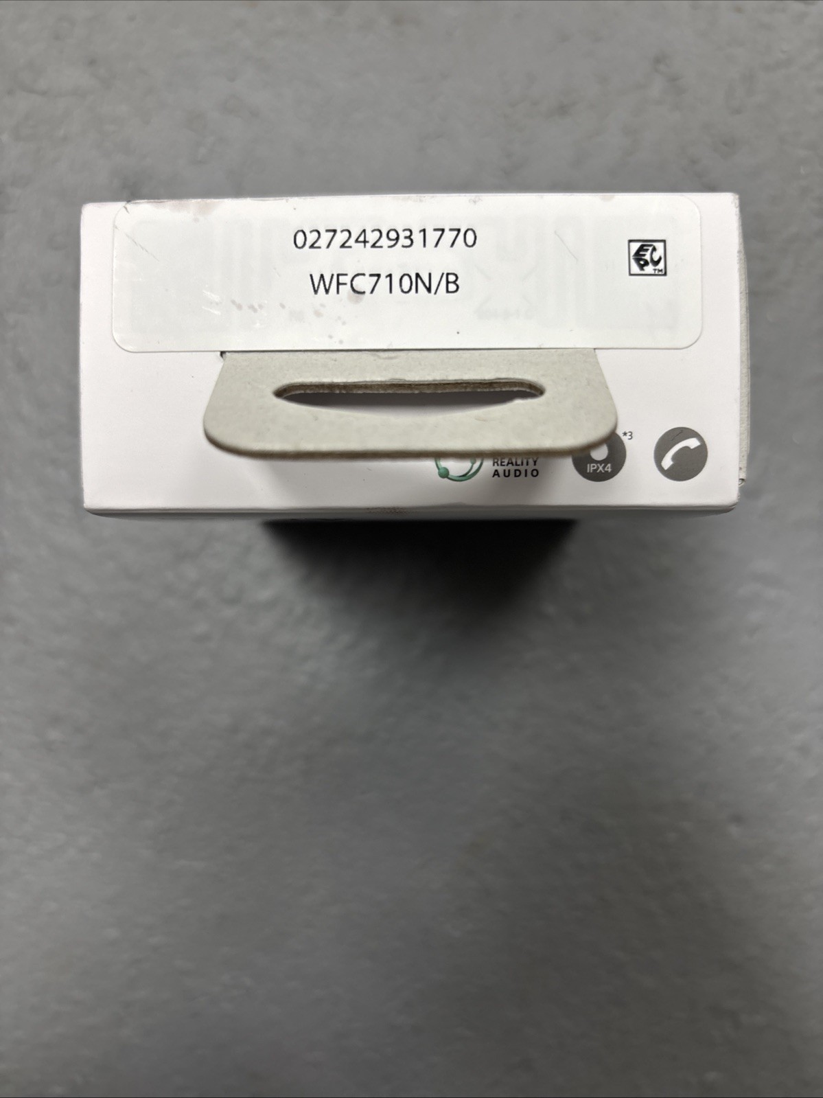 Sony WF-C710N/B Truly Wireless Noise Canceling Earbuds WF-C710N Black Headphones