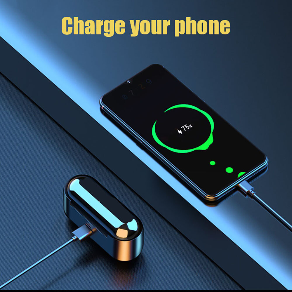 Bluetooth Earbuds for iphone Samsung Android Wireless Earphone IPX7 Waterproof