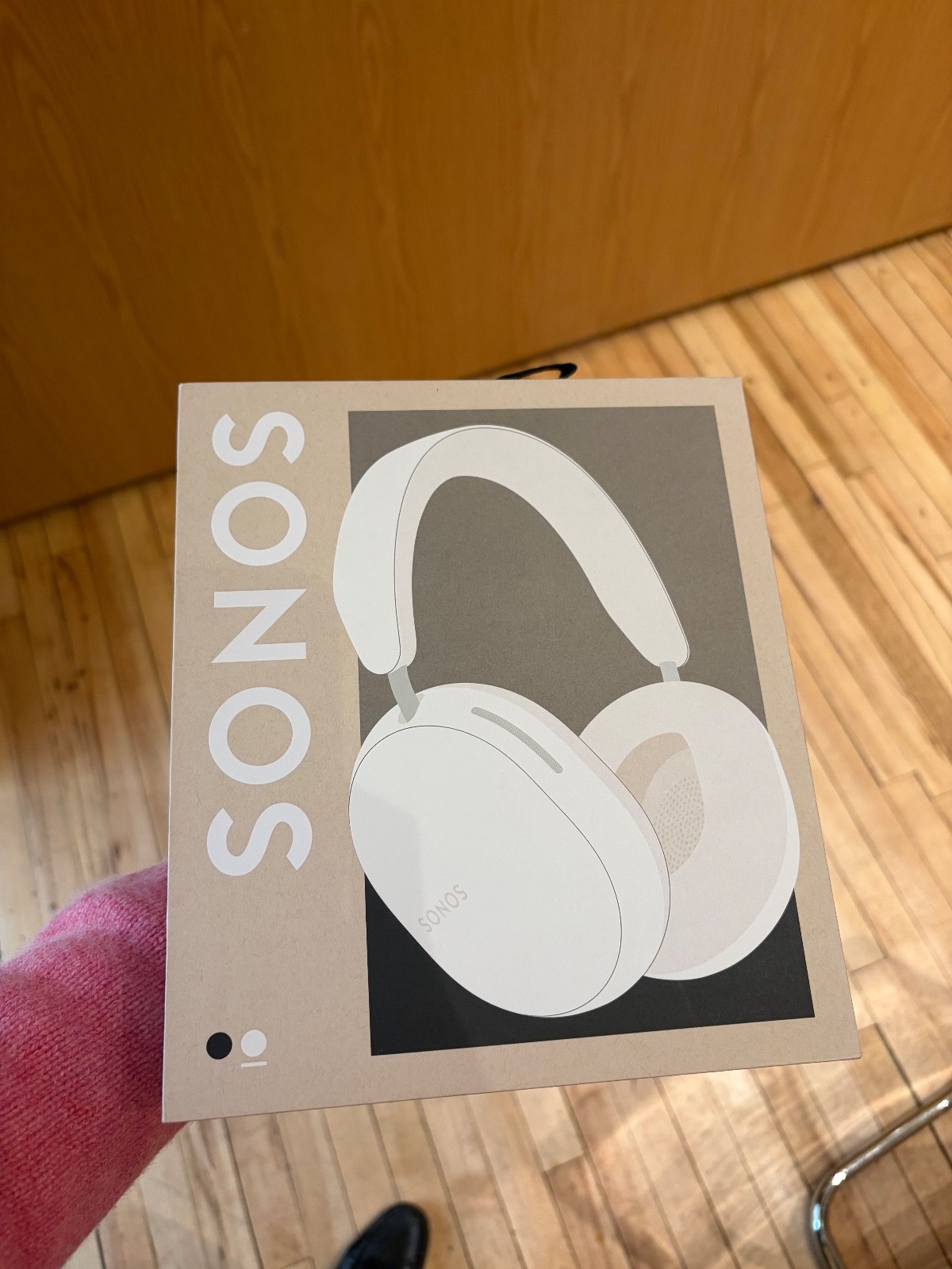 Sonos Ace Soft White NEW – Wireless Noise Canceling Over Ear Headphones