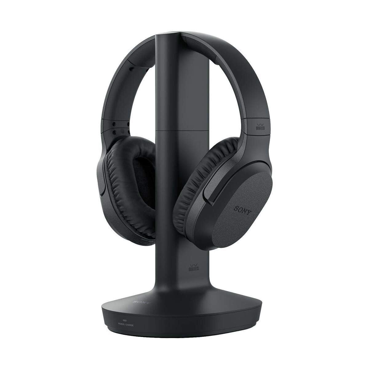 Sony RF400 Wireless Home Theater Headphones for Watching TV (WHRF400), Black,…